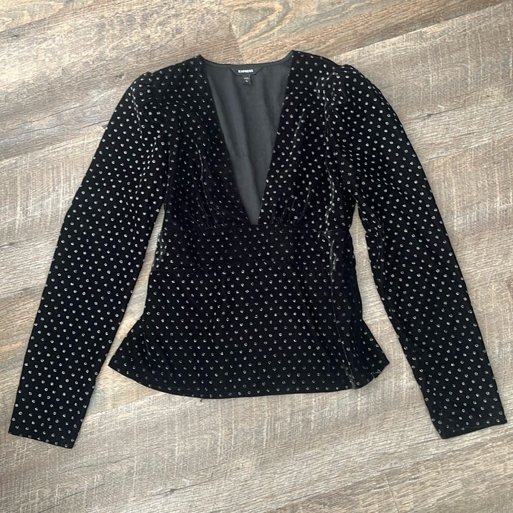 Express Velvet Top